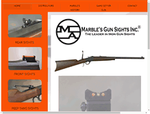 Tablet Screenshot of marblearms.com